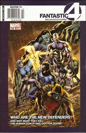 Fantastic Four (1961) issue 559-B Newsstand Edition / Price Variant