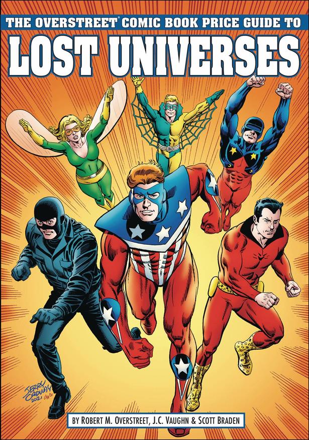 Overstreet Comic Book Price Guide to Lost Universes issue 1-B Jerry Ordway Cover
