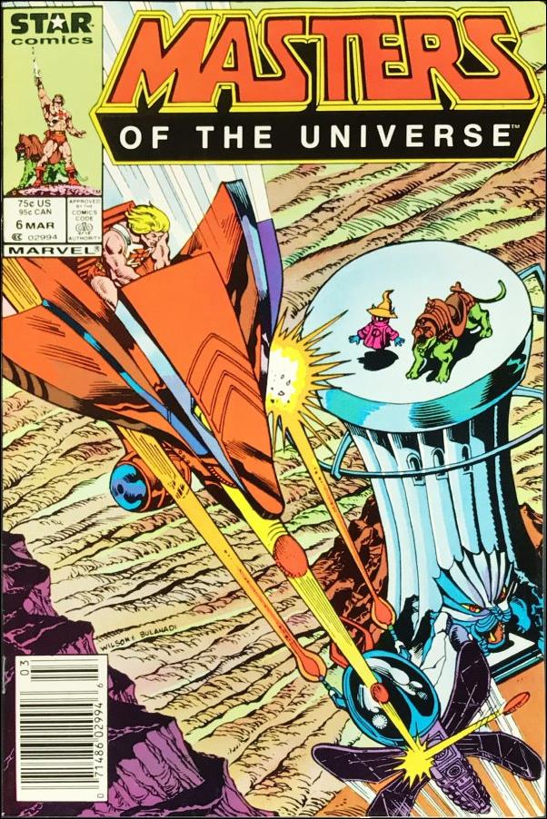 Masters of the Universe (1986) issue 6-B Newsstand Cover