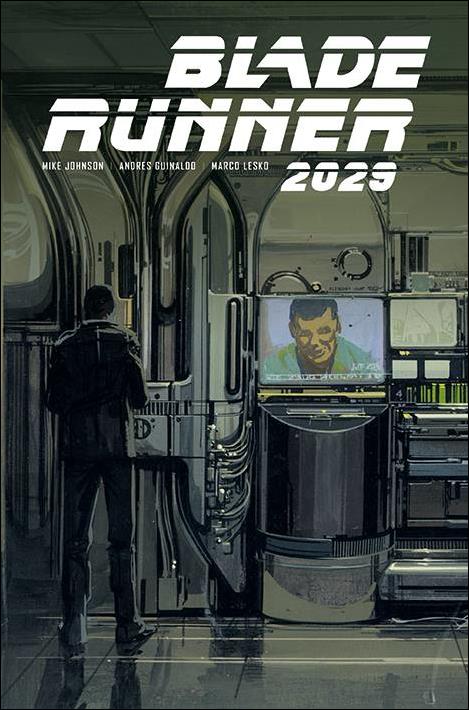 Blade Runner 2029 issue 8-B Syd Mead Cover