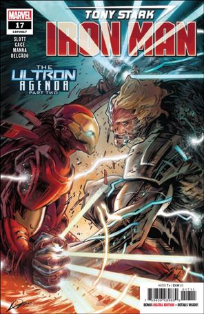 Tony Stark: Iron Man issue 17 Alexander Lozano Cover