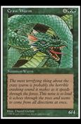 Magic the Gathering: 5th Edition (Base Set) card 286 Craw Wurm