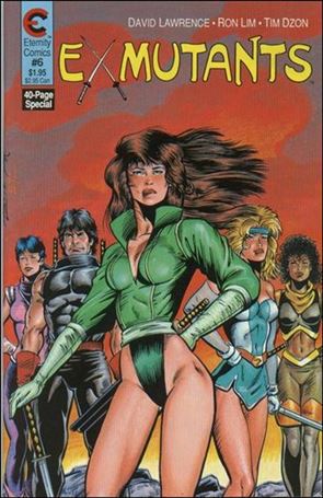 Ex-Mutants (1986) issue 6-B Eternity Comics Edition (2nd Printing)