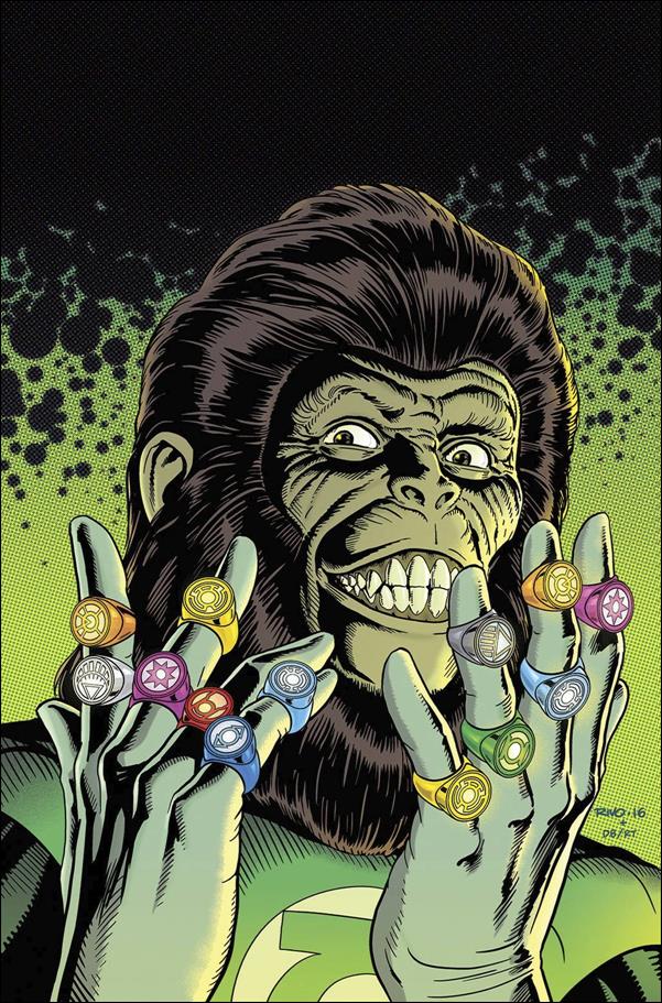 Planet of the Apes/Green Lantern issue 6-D Paul Rivoche 1:20 Homage Cover