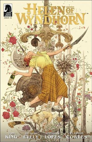 Helen of Wyndhorn issue 2-B Bilquis Evely Foil Logo Cover