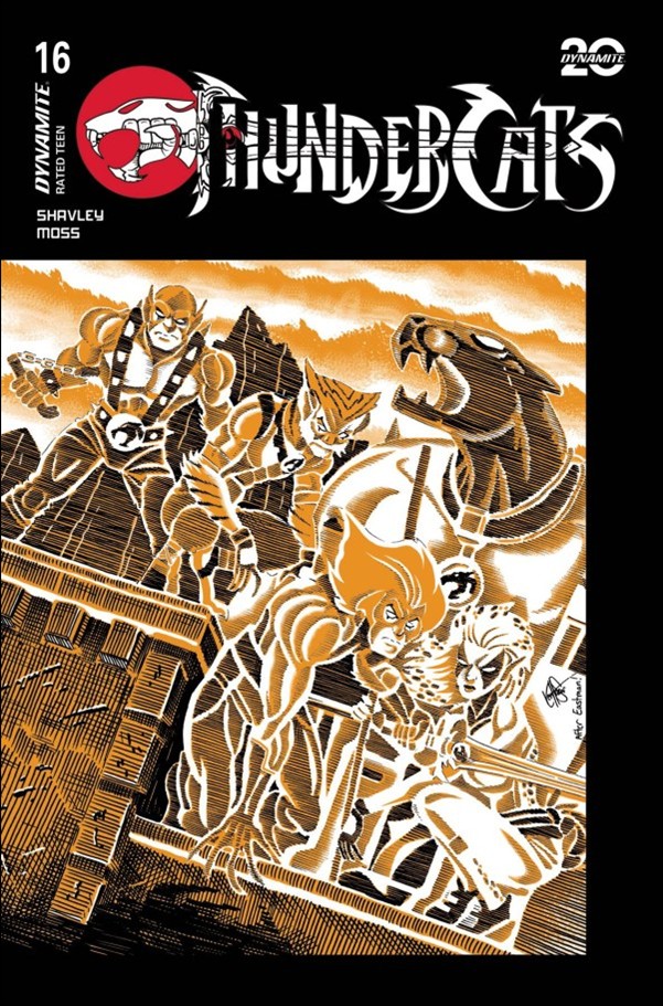Thundercats (2024) issue 16-G Ken Haeser Homage Cardstock Cover