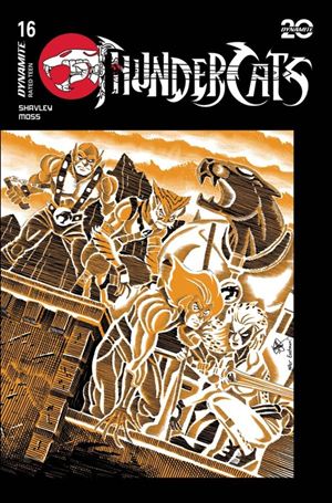 Thundercats (2024) issue 16.00-G Ken Haeser Homage Cardstock Cover