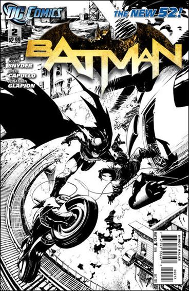 Batman (2011) issue 2-C Greg Capullo 1:200 Sketch Cover