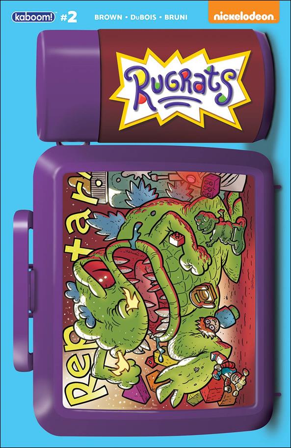 Rugrats issue 2-B Zander Cannon Subscription Cover