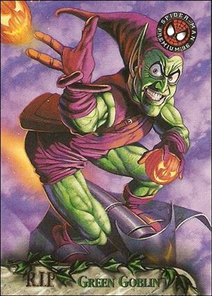 Spider-Man Premium: Eternal Evil (Base Set) card 95 Green Goblin