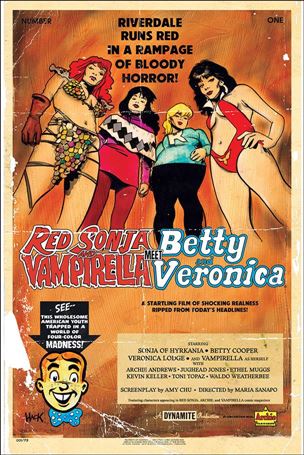 Red Sonja and Vampirella Meet Betty and Veronica issue 1-C Robert Hack Cover