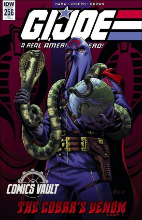 G.I. Joe: A Real American Hero issue 256-D Gus Mauk Comics Vault Color Cover 1/1000