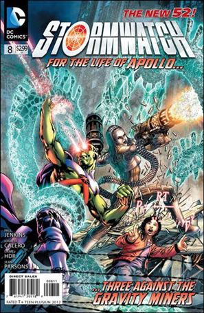 StormWatch (2011) issue 8 Standard Cover