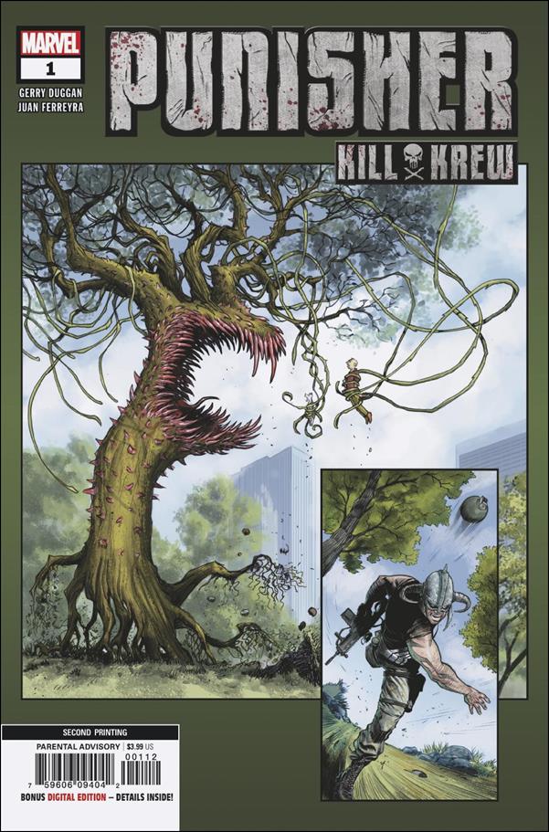 Punisher Kill Krew issue 1-D Juan Ferreyra Cover (2nd Printing)