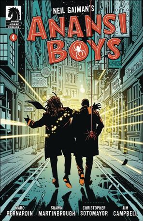 Anansi Boys  issue 4-B Shawn Martinbrough Cover