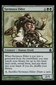 Magic the Gathering: Commander (Base Set) card 179 Yavimaya Elder