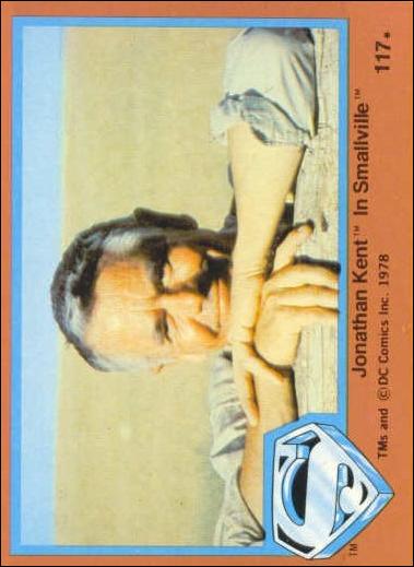 Superman (Movie) Series 2 (Base Set) card 117 Jonathan Kent In Smallville
