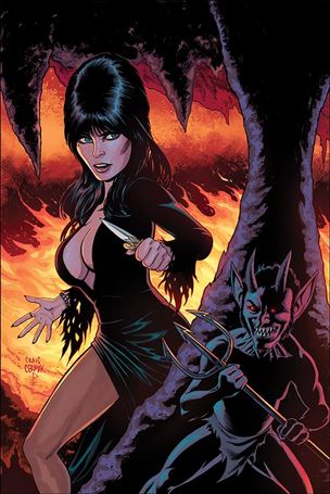 Elvira, Mistress of the Dark (2018) issue 8-E Craig Cermak 1:10 Virgin Cover