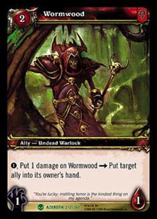 World of Warcraft: Heroes of Azeroth (Base Set) card 272 Wormwood