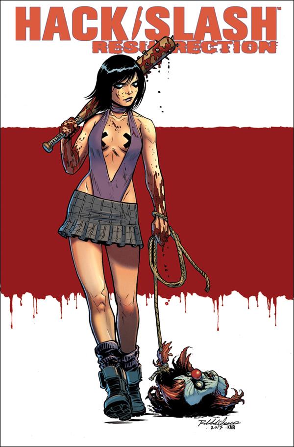 Hack/Slash: Resurrection issue 7-B Rebekah Isaacs Cover