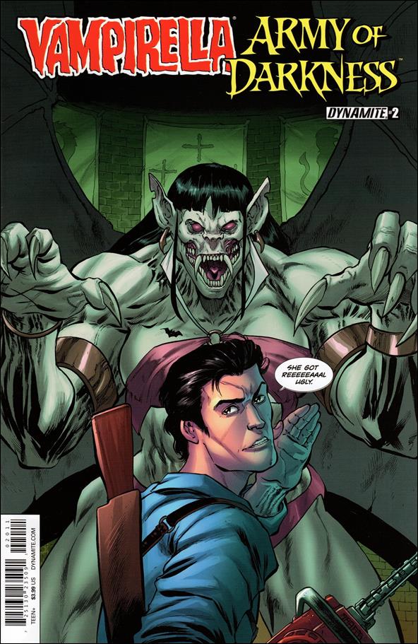 Vampirella/Army of Darkness issue 2 Tim Seeley Cover