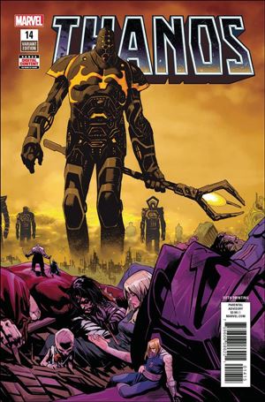 Thanos (2017) issue 14-F Geoff Shaw Cover (5th Printing)