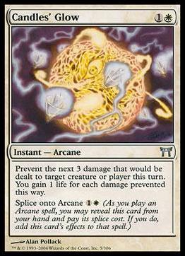 Magic the Gathering: Champions of Kamigawa (Base Set) card 5 Candles' Glow
