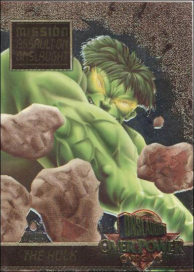 Marvel Ultra: Onslaught (Overpower Mission Powerblast Subset) card 2 Hulk
