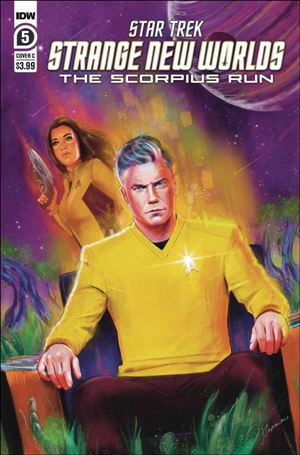 Star Trek: Strange New Worlds - The Scorpius Run issue 5-C Suspiria Vilchez Cover