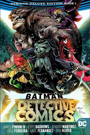 Batman: Detective Comics: Rebirth Deluxe Edition Cover Image 1