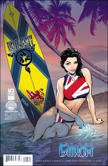 Michael Turner's Fathom (2013) issue 1-D30 Alex Konat Uncanny Comics Cover 1/650