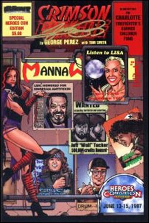 Crimson Plague issue 1-B George Perez Heroes Convention Cover