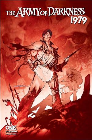 Army of Darkness 1979 issue 1-H Stuart Sayger 1:11 Red Tint Cover