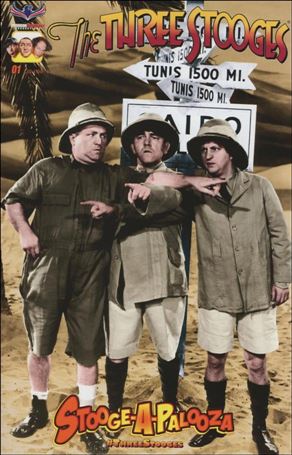 Three Stooges: Stooge-a-Palooza issue 1-C Color Photo Cover