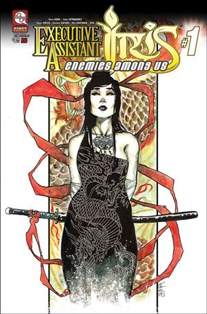All New Executive Assistant: Iris: Enemies Among Us issue nn-B Giuseppe Cafaro Cover