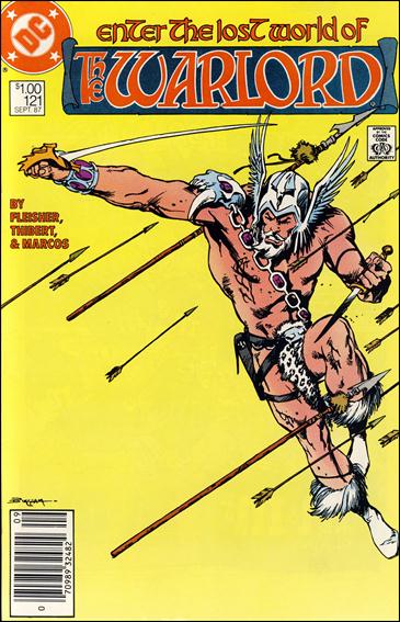Warlord (1976) issue 121-B Canadian Price Cover