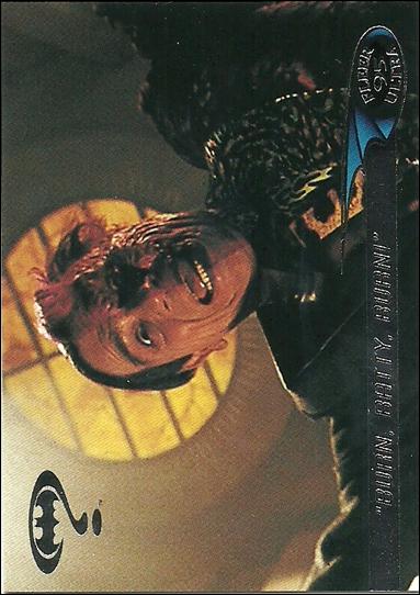 Batman Forever Fleer Ultra (Base Set) card 40 "Burn, Batty, Burn!"