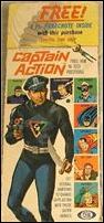 Captain Action (12" Figures) figure 1-B Captain Action (with Working Parachute)