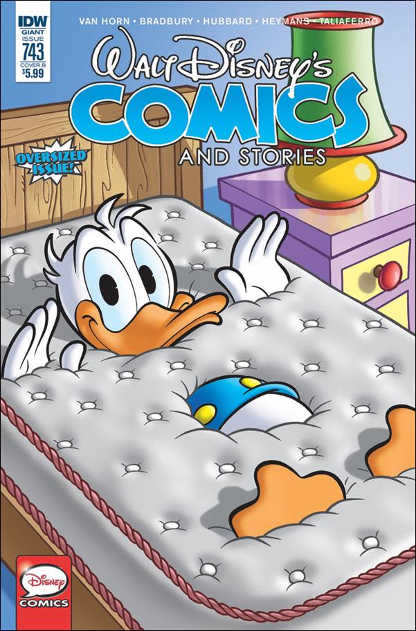 Walt Disney's Comics and Stories (2009) issue 743-B Alessio Coppola Cover