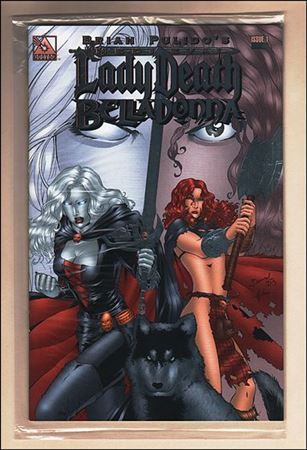 Medieval Lady Death Belladonna issue 1-J Platinum Foil Cover