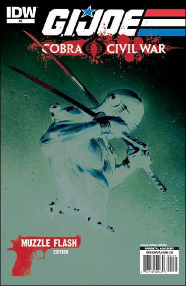 G.I. Joe: Cobra Civil War issue 0-E Gabriele Dell'Otto "Muzzle Flash" Cover
