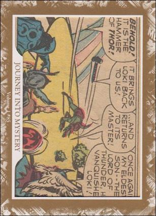 Marvel Beginnings: Series 2 (Ultimate Panel Focus Cut-Comic Subset) card UM-18 Journey into Mystery #85 1/44