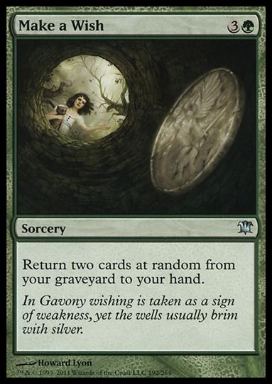 Magic the Gathering: Innistrad (Base Set) card 192 Make a Wish
