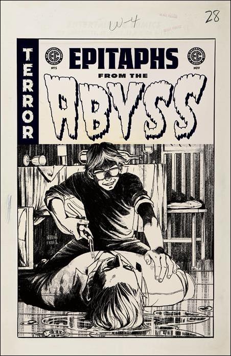 Epitaphs from the Abyss (2024) issue 5-D Naomi Franquiz B&W 1:20 Cover