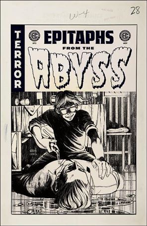 Epitaphs from the Abyss (2024) issue 5-D Naomi Franquiz B&W 1:20 Cover