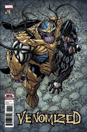 Venomized issue 4 Nick Bradshaw Cover