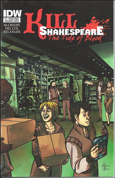 Kill Shakespeare: The Tide of Blood issue 1-C Maya Nord Wraparound Silver Snail Comics Cover