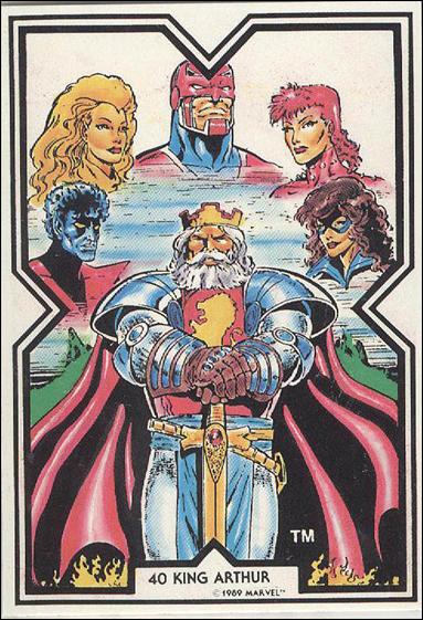 Excalibur (Base Set) card 40 King Arthur