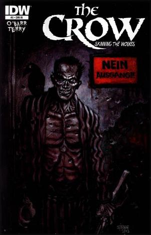 Crow: Skinning the Wolves issue 2-B James O'Barr 1:10 Cover