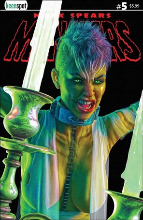 Mark Spears Monsters issue 5.00-B Mark Spears Haircut Cover